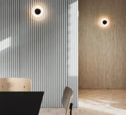 Applique murale, Aura, cuivre, LED, 2700K, 830 lm, Ø17,9cm, P9.6cm - Marset