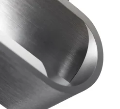 Applique murale, Aura W1, titanium, LED, dim, 3000K, 660 lm, L16cm, H6cm - Light Point