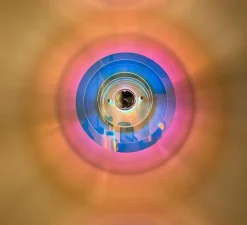 Applique murale, Aurore, irisée, L30cm, H30cm-Elements lighting