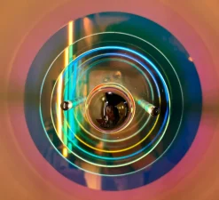 Applique murale, Aurore, irisée, L30cm, H30cm-Elements lighting