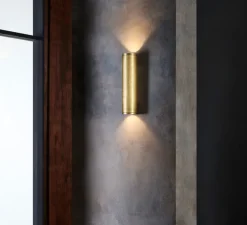 Applique murale, Ava 300, laiton, IP44, L7,5cm, H30cm - Astro