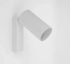 Applique murale avec interrupteur, baudouin, blanc, L12cm, H19,5cm - Zangra