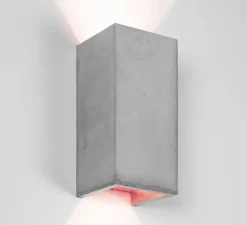 Applique murale, [B8], gris, cuivre, L10cm, H23cm - GANTLights