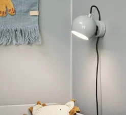 Applique murale, Ball, gris pâle, L16cm, H12cm - Frandsen