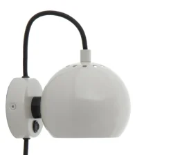 Applique murale, Ball, gris pâle, L16cm, H12cm - Frandsen