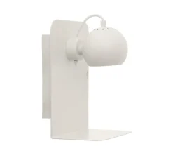 Applique murale, Ball USB, blanc, L22cm, H30cm - Frandsen