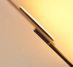 Applique murale, Ballon Wall 5, modèle B, noir et chêne, LED, 3000K, 800lm, L72,2cm, H58,9cm - TUNTO