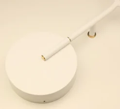 Applique murale, Ballon Wall 3, blanc et chêne, gauche, LED, 3000K, 400lm, L52cm, H41cm - TUNTO