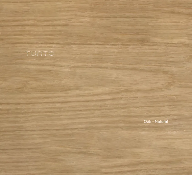 Applique murale, Ballon Wall 3, blanc et chêne, gauche, LED, 3000K, 400lm, L52cm, H41cm - TUNTO