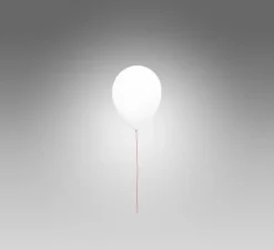Applique murale, Balloon, A-3050, blanc, Ø26cm, H84,4cm - Estiluz