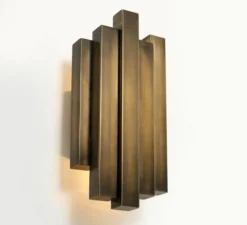 Applique murale, Beau rivage, laiton, L20,5cm, H40cm - Eichholtz