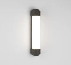 Applique murale, Belgravia 400 Led, bronze brossé, LED, dim, 3000k, 410 lm, L7,1cm, H40cm - Astro