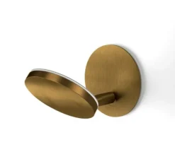 Applique murale, Bella semi encastrée, bronze, LED, dim, 2700K, 388 lm, L10,1cm, H9cm - Panzeri