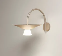 Applique murale, Belt 4140, Champagne, 2700k, L51,3cm, H33,9cm - Estiluz