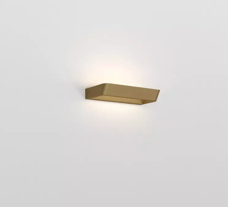 Applique murale, Belvedere W1, bronze, LED, 2700K, 1400 lm, L23cm, H3,5cm - Rotaliana