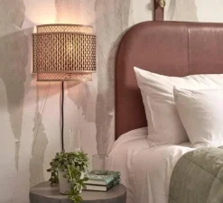 Applique murale, Bhutan L, Naturel, noir, Ø32cm, H27cm - Good&Mojo