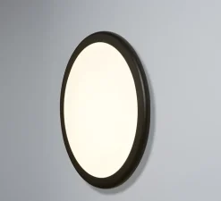 Applique murale, Bilancella, 512.71, noir texturé, IP40, LED, dim, 2700K, 3200 lm, Ø52cm, P4cm - Tooy