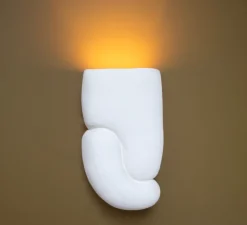 Applique murale, Bird, blanc, L13cm, H24cm - Alice Lahana Studio