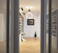 Applique murale, Birdy Short, noir, laiton, LED, H19cm, L31,5cm - Northern