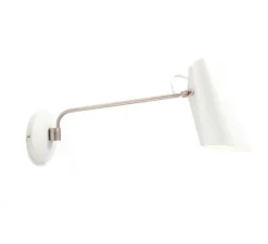 Applique murale, Birdy Swing, blanc, H24cm, L53cm - Northern