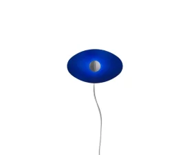 Applique murale, Bit 2, bleu, L18cm, H30cm - Foscarini