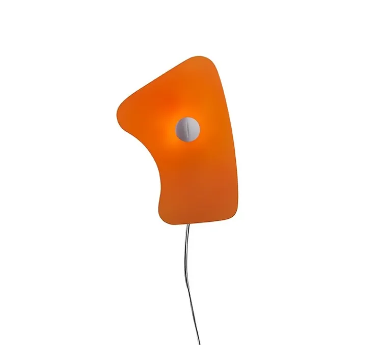 Applique murale, Bit 5, orange, L27cm, H40cm - Foscarini