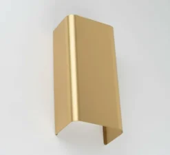 Applique murale, Bjorn 001, or, L11cm, H23cm - Zangra