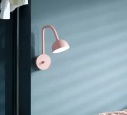 Applique murale, Blush, rose, LED, L9cm, H28cm - Northern