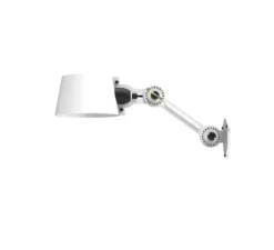 Applique murale, Bolt, blanc, laiton, L31cm, H25cm - TONONE