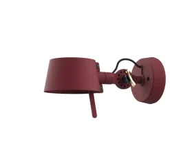 Applique murale, Bolt10, rouge burgundy, LED, dim, 2700K, 640 lm, L21,9cm, H5,5cm - Tonone
