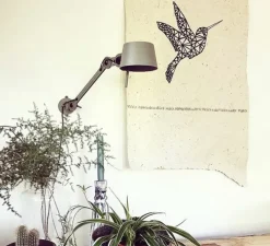 Applique murale, Bolt side fit, vert, laiton, avec interrupteur, L45cm, H9cm - TONONE