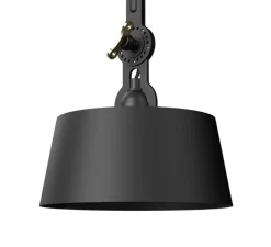 Applique murale, Bolt Under Fit, avec câble, noir fumé, L22cm, H19cm - Tonone