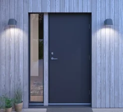 Applique murale, Boo, Graphite, IP44, L25,3cm, H13,6cm - Belid