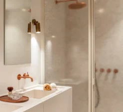 Applique murale, Book XL, laiton antique, Ø6cm, H19,5cm - Contain