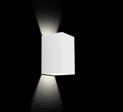 Applique murale, Box 4.0, blanc, LED, L10cm, H16cm, 2700K, 400lm, IP65 - Wever&Ducré