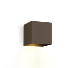 Applique murale, Box 1.0 LED, 400lm, 2700K, bronze, L10cm, H10cm - Wever&Ducré