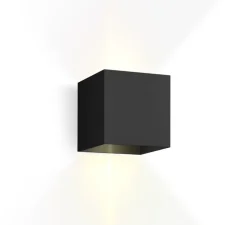 Applique murale, Box Wall outdoor 2.0, noir mat, IP65, LED, dim, 3000k, 440 lm, L10cm, H10cm - Wever&Ducré