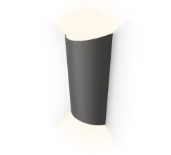 Applique murale, Break Plus, 4118, noir graphite, IP65, LED, 2700K, 707 lm, L19cm, H32cm - Vibia