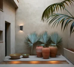 Applique murale, Break Plus, 4116, noir graphite, IP65, LED, 2700K, 707 lm, L21cm, H34cm - Vibia