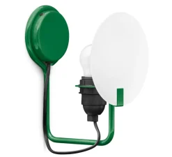 Applique murale, Bugia 1 light, vert, L14cm, H21cm - Stilnovo