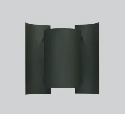 Applique murale, Butterfly, avec interrupteur, vert foncé , L20cm, H21cm - Northern