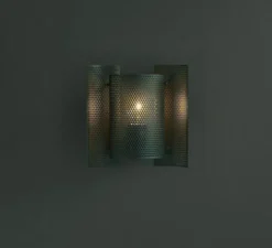 Applique murale, Butterfly Perforé, vert, L20cm, H21cm - Northern