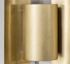 Applique murale, Butterfly, laiton, avec interrupteur, L20cm, H21cm - Northern