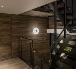 Applique murale, Button HL, blanc, IP40, Ø47cm, H47cm - Flos