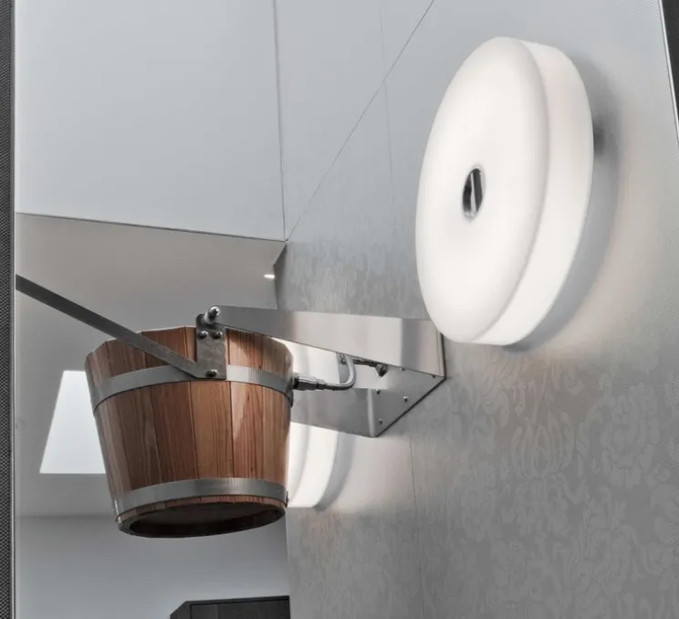 Applique murale, Button HL, blanc, IP40, Ø47cm, H47cm - Flos