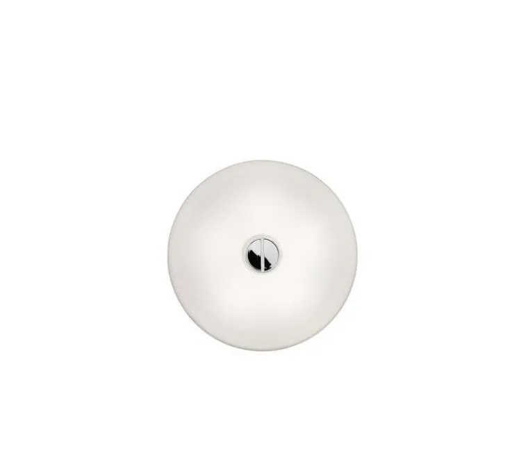 Applique murale, Button HL, blanc, IP40, Ø47cm, H47cm - Flos