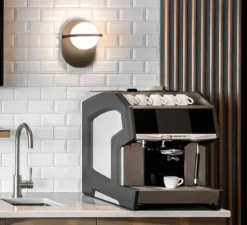 Applique murale, C Ball W1, noir, L19cm, H27cm - B-Lux