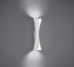 Applique murale, Cadmo, blanc, LED, GU10, 3000K, 920lm, Ø13cm, H54cm - Artemide