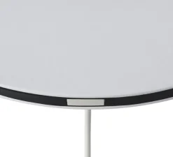 Applique murale, Calm, blanc et noir, LED, dim, 2200K, 710 lm, Ø50cm, H7,25cm - Muuto