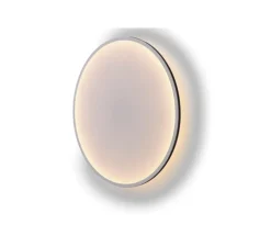 Applique murale, Calm, blanc et noir, LED, dim, 2200K, 1400 lm, Ø90cm, H7,25cm - Muuto